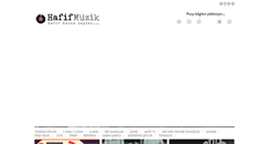 Desktop Screenshot of hafifmuzik.org